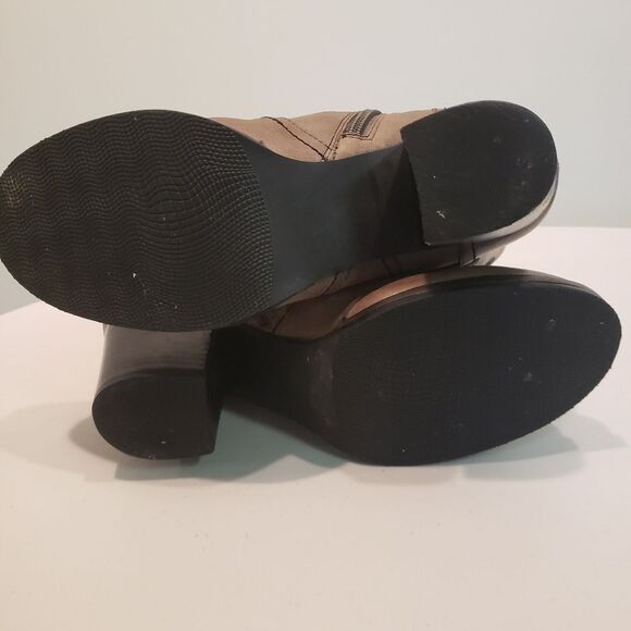 Crown Vintage Leather Boots Size 7.5 - Picture 7 of 9